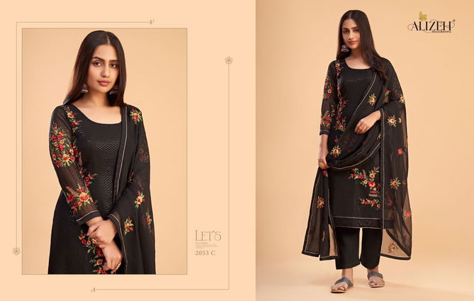 Zaida Vol 12 By Alizeh Georgette Salwar Suits Catalog